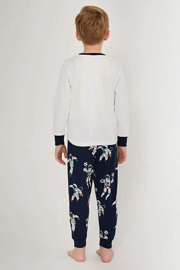 BOY'S DOUBLE SET - CREAM - 5