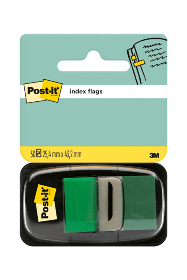 Index Post-It green plastic - 1