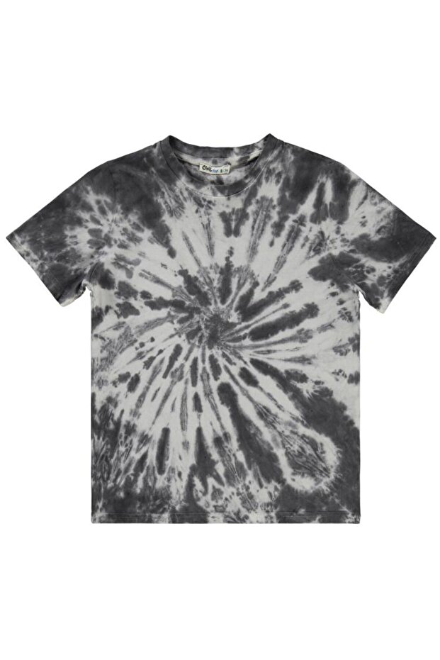 Batik Washed 10-13 Years Old T-Shirt - Black 11-12 Years Old