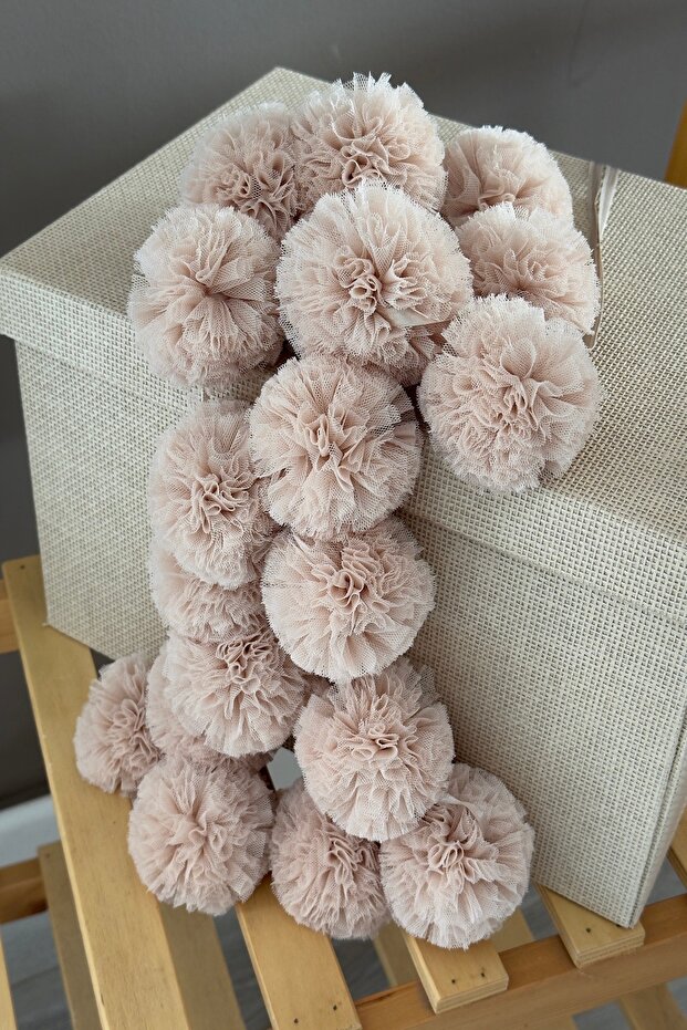 Mini pompon Camel Row - 1