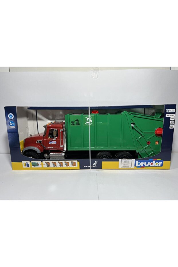 Mack Granite Vinçli Kamyon - 6