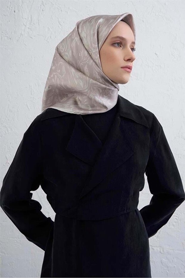 Tivil Saf İpek Eşarp 9431 - 1