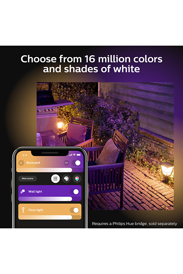 Hue Econic Dış Mekan Set Üstü Lamba 1x15W - 7