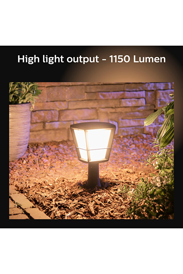 Hue Econic Dış Mekan Set Üstü Lamba 1x15W - 8