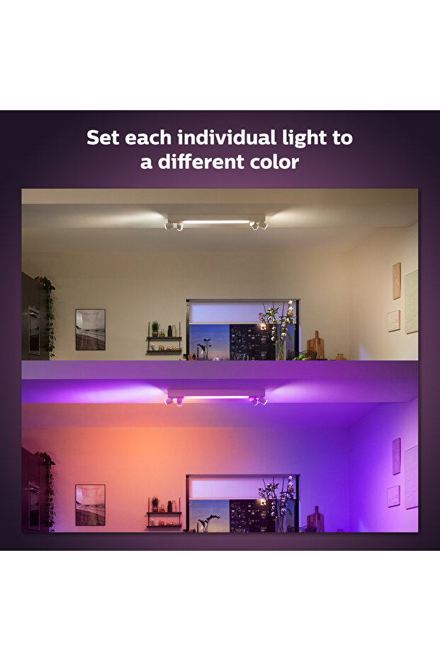 Hue Centris 4'lü Akıllı Led Spot Lamba 4x4.2w (BEYAZ) V2 - 5