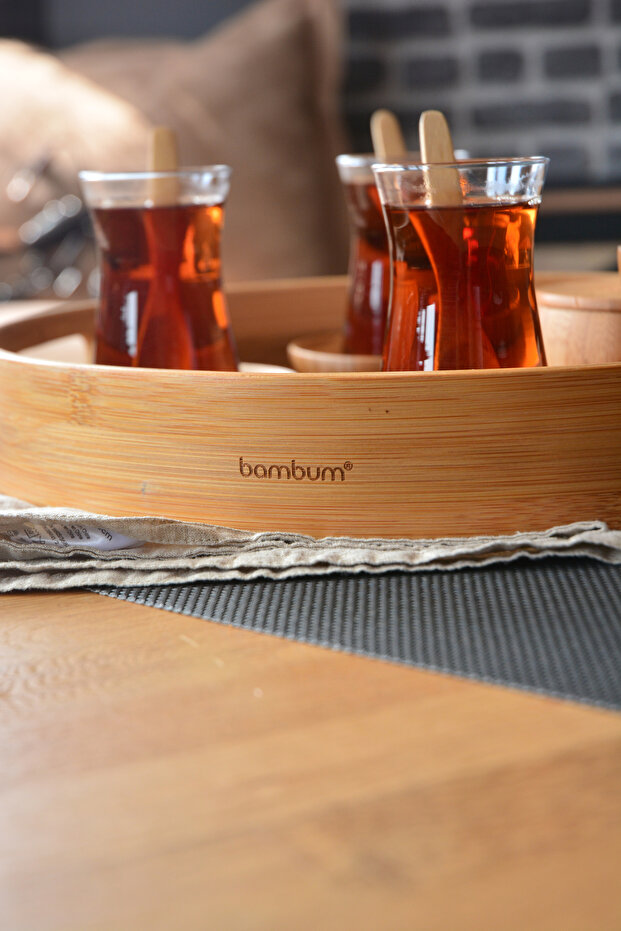 صينية تقديم دائرية مقاس 35 سم - 6