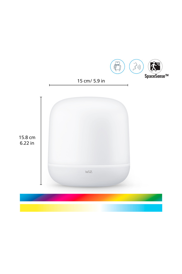 Hero Renkli Ambiyans Akıllı Masa Lambası - Matter, Google Home, Alexa Uyumlu - 3