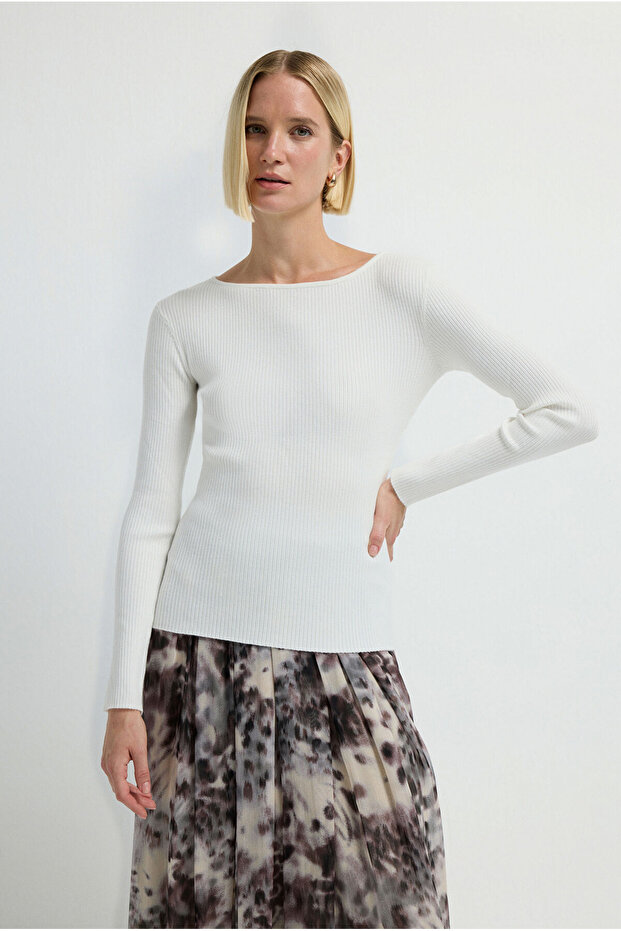 Fitilli Basic Triko Kazak - 5