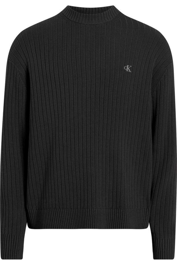 Ls Vertical Texture Cttn Erkek Triko - 1