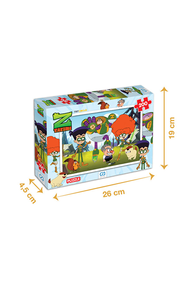Z Team Puzzle 200 Pieces