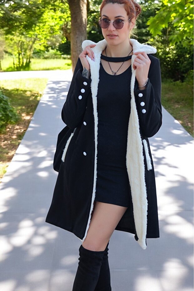 Kışlık Kaşmir Kaşe Kaban - 6