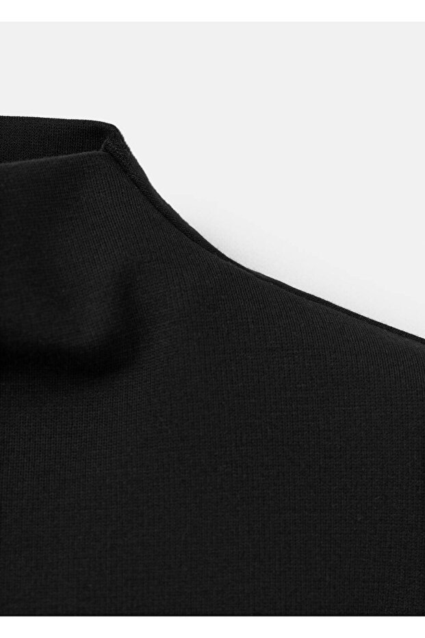 Büzgülü perkins yaka bluz - 7