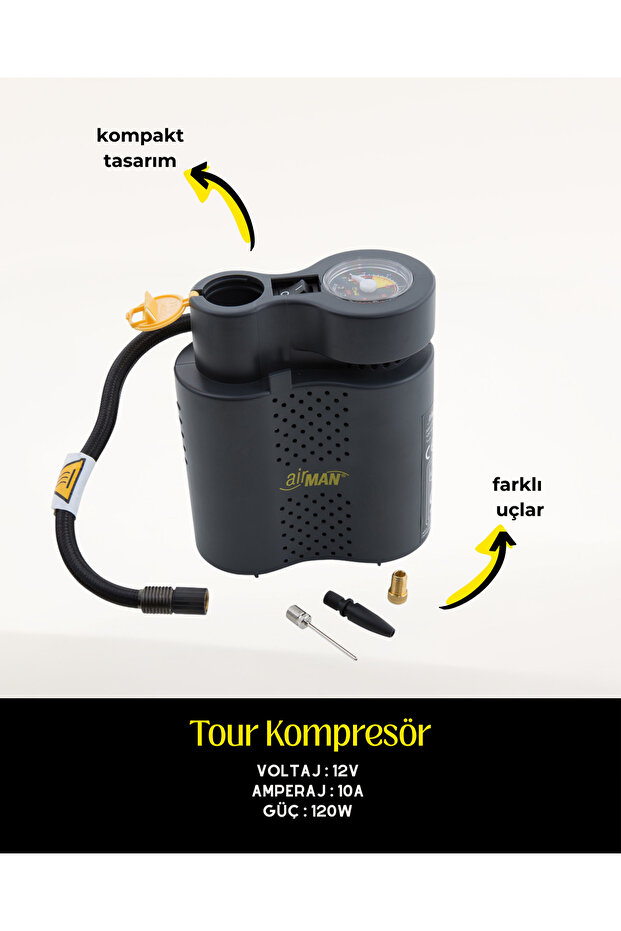 Tour Moto Kompresör