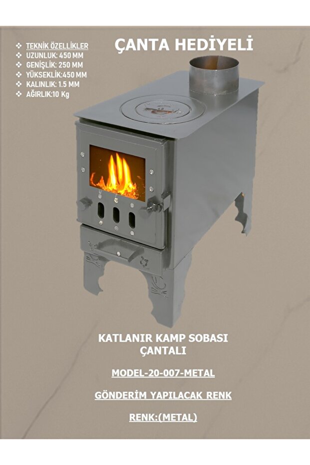 SÖK TAK MANGAL GRUBU-KAMP SOBASI-CADIR SOBASI - 2