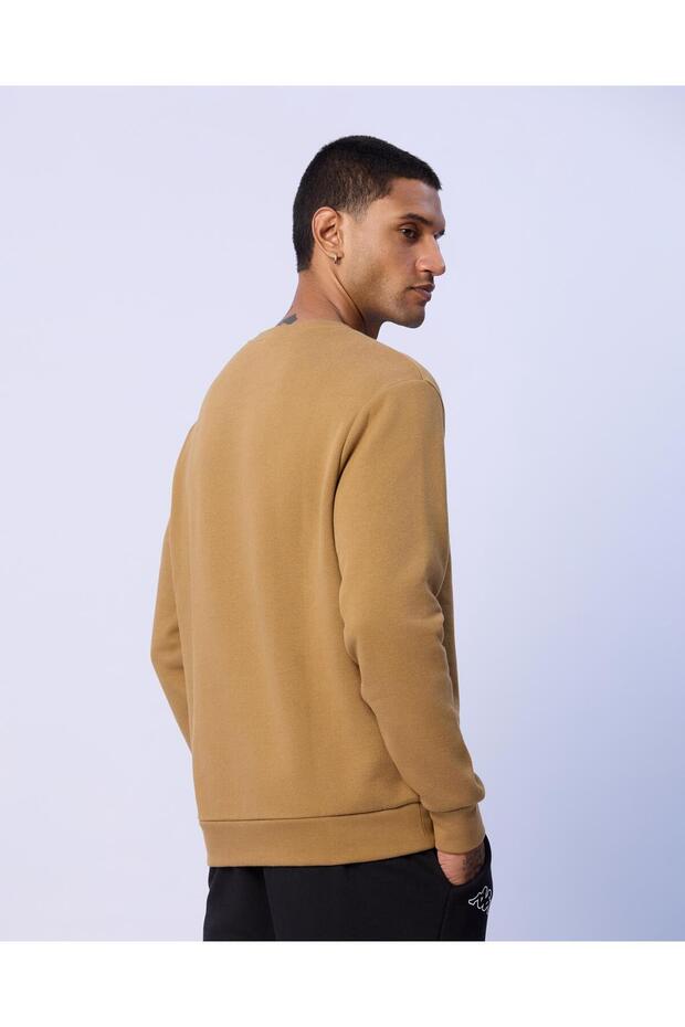Antonio Erkek Bej Regular Sweatshirt - 5