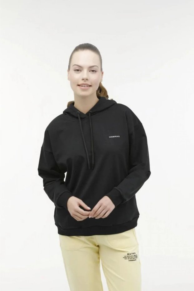 A10139898008010 101398980 Wb Hoodie 17sn80 3pr Women's Sweat Black