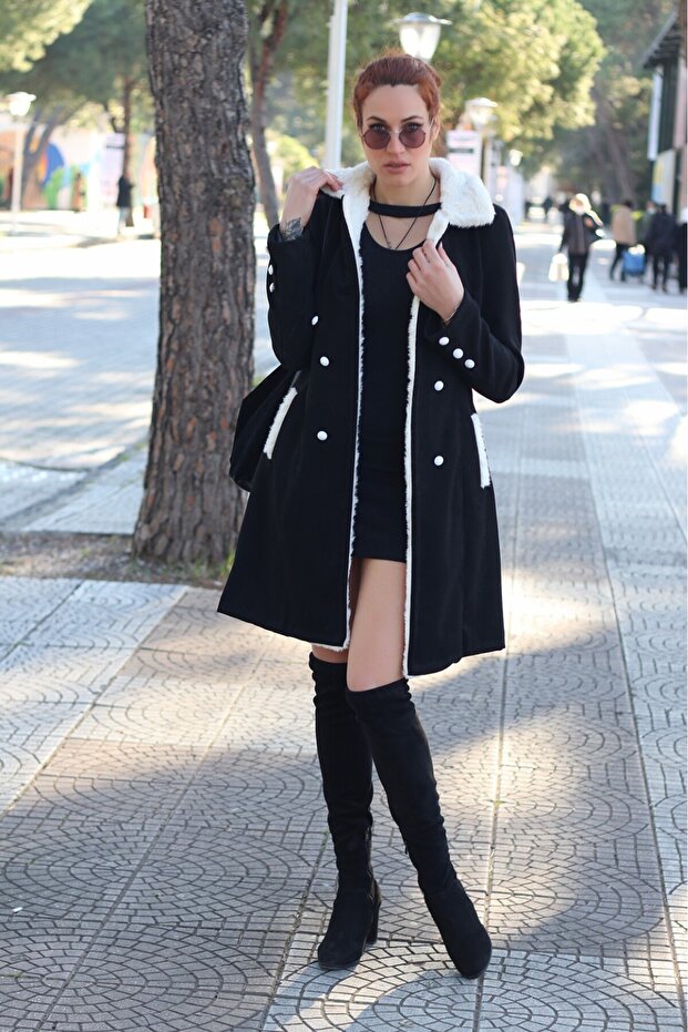 Detaylı Kaşe Kaban - 4