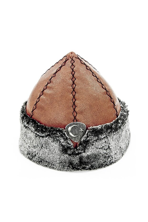 قبعة Ertugrul Börk باللون الرمادي - 2013 - 1