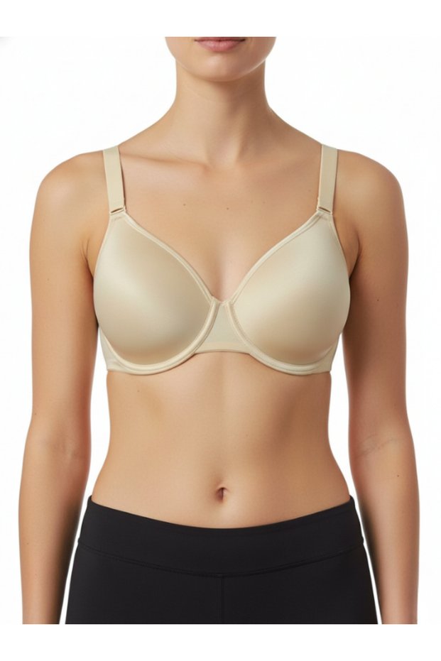 Women's Sponge Padded Balconette Bra with Ear Detail