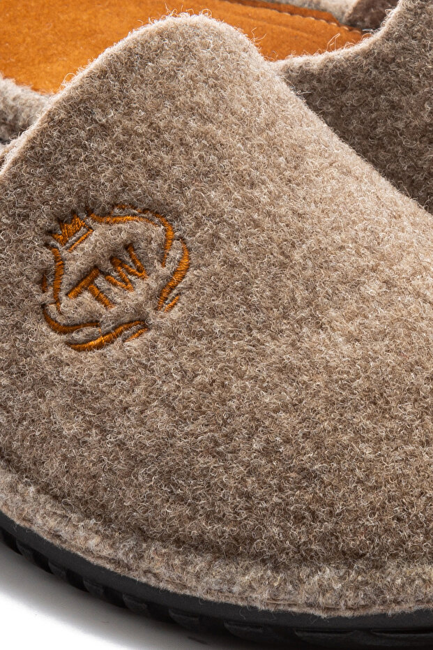 Data Erkek Ev Terliği Bej 41/45 - 2