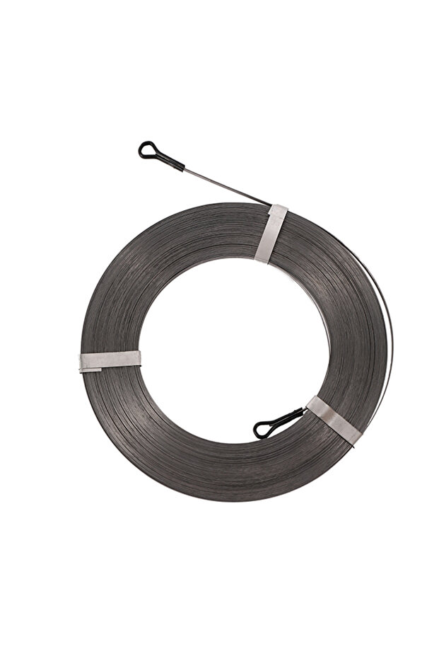 خيط عبر الجدار بطول 20 مترًا - زنبرك سحب مرن للأسلاك الكهربائية لتوجيه الكابلات - 1