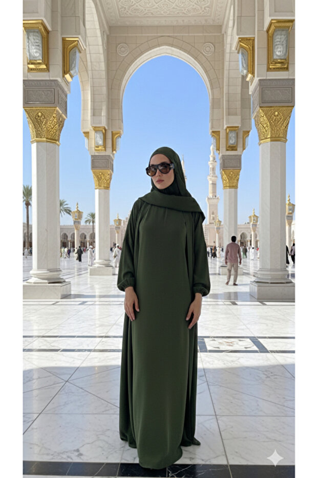 Sufle Hediyeli Elbiseli Umre Feracesi - 3