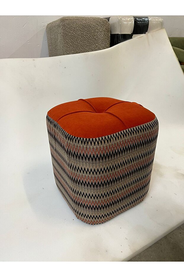 Sergent turuncu Puf - 4