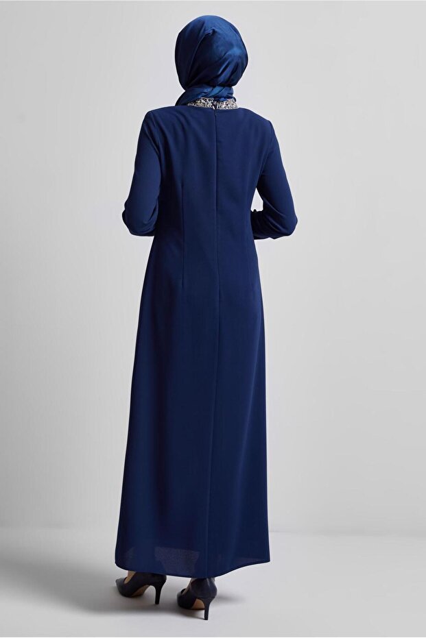 TAŞ BASKILI ELBİSE 45223 - 5