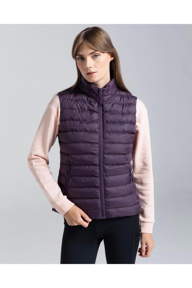 Logo Tona Women's Purple Regular Vest