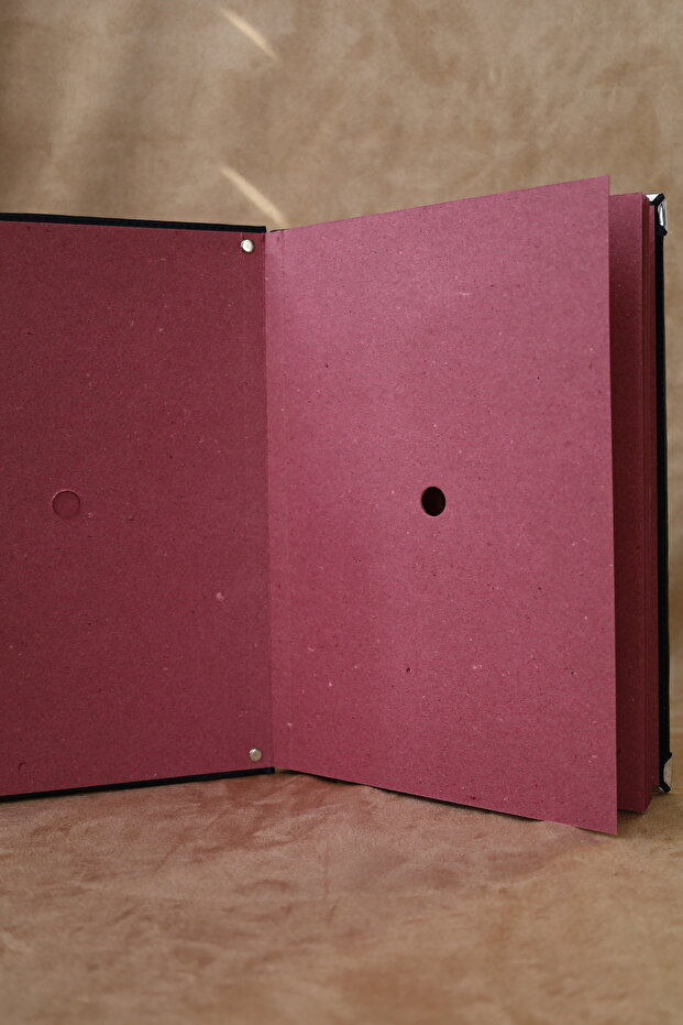 Black Leather Signature Folder - Mapa Presentation File - Document Folder (10 Sheets) - 7