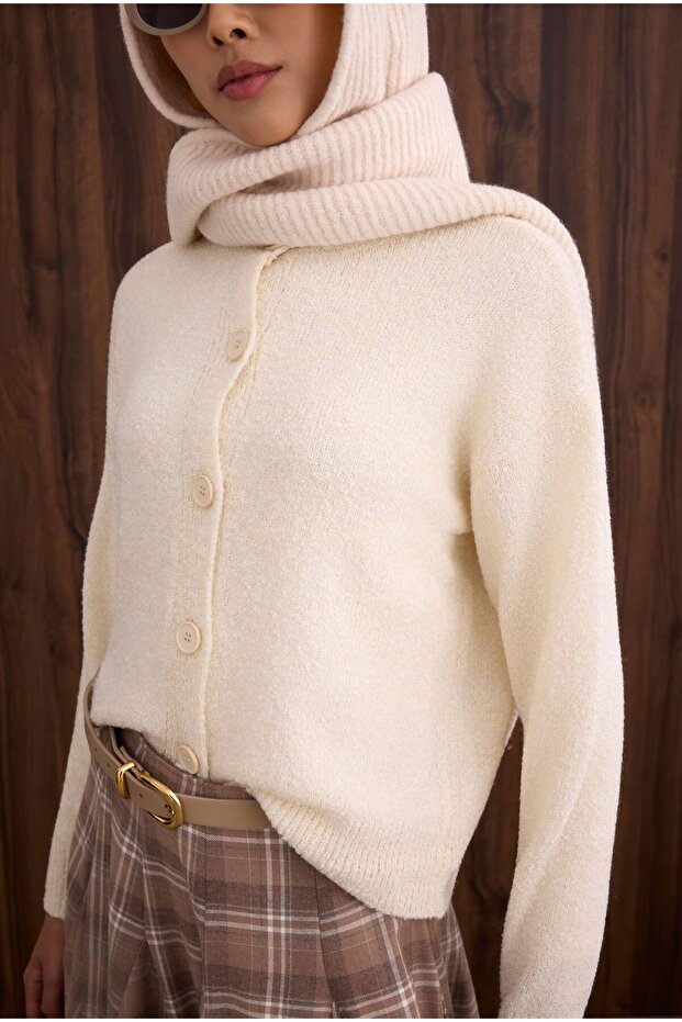 Buklet Hırka Kemik - 3