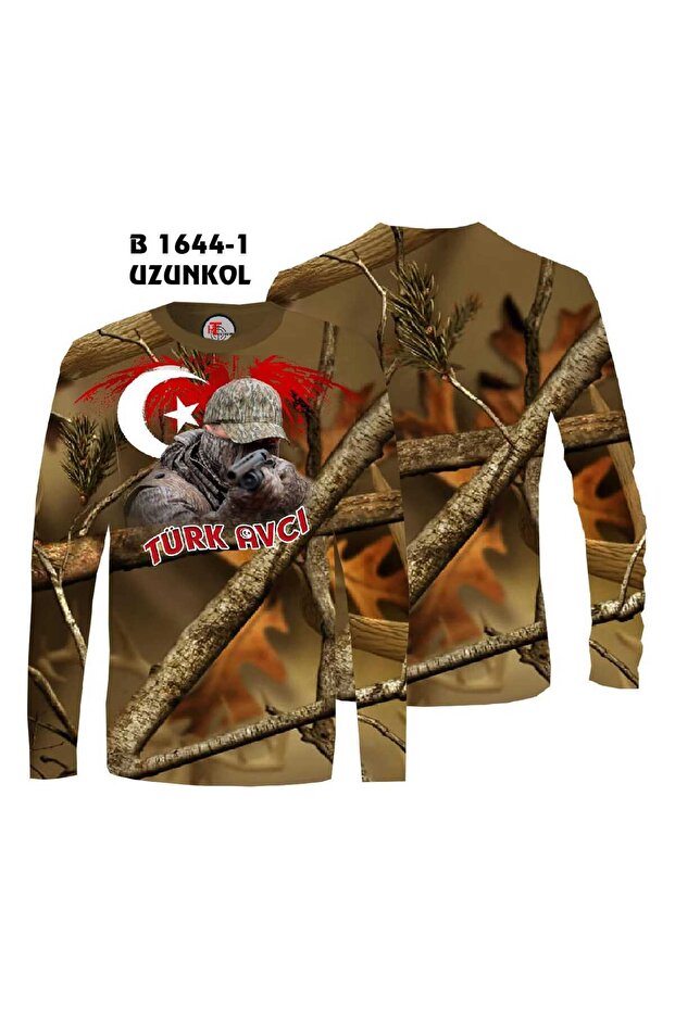 avcı t-şhort uzunkol