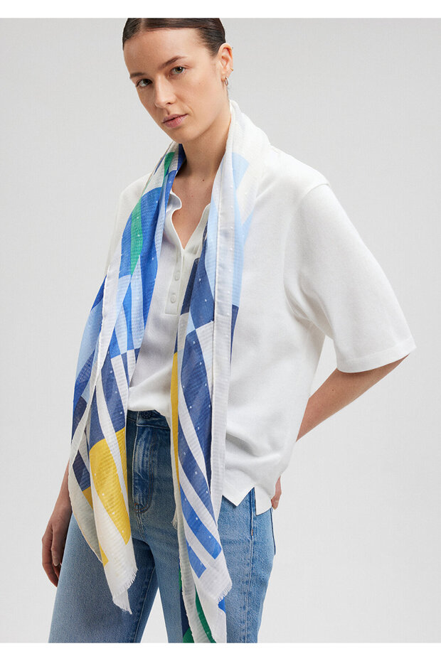 Baskılı Şal 1912209-70775 - 1