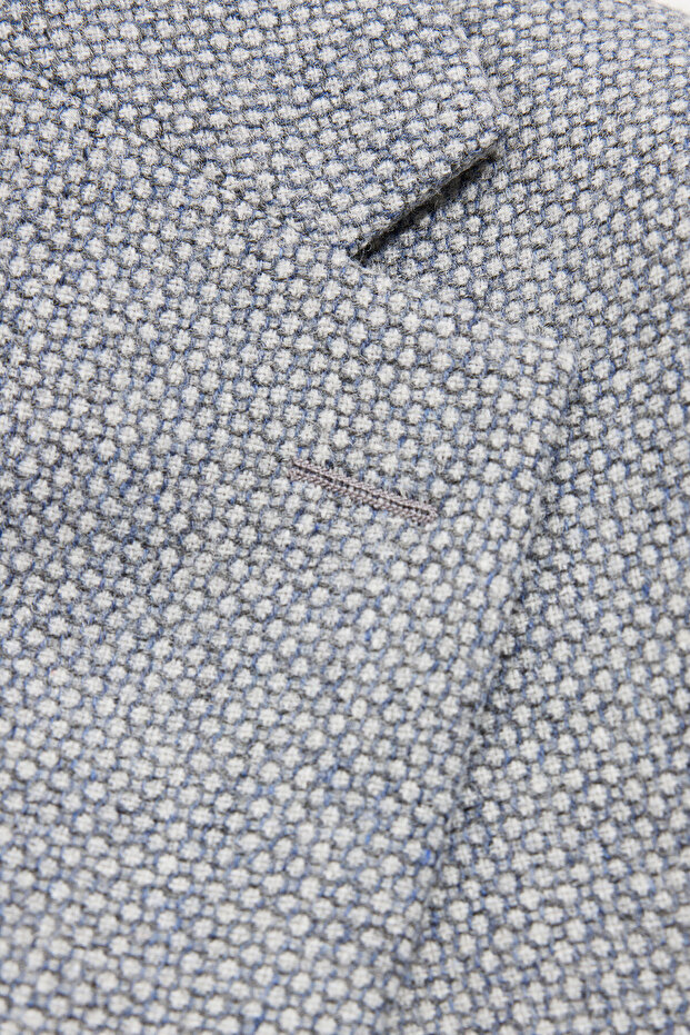 GRİ DÜĞMELİ CEKET - 4