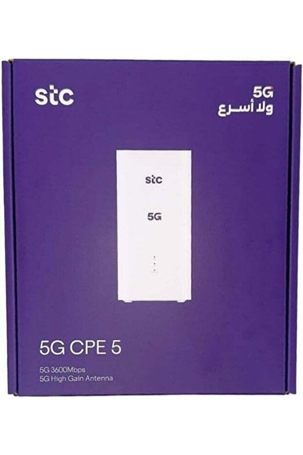 STC 5G CPE 5 Router - Latest Version of SuperSpeed WiFi 6-support all ...