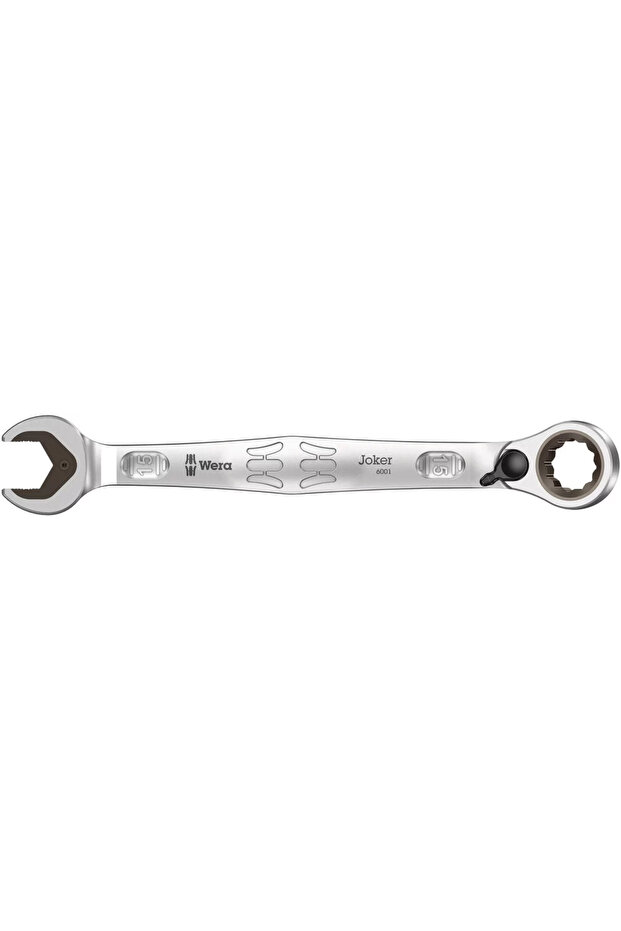 6001 Joker Switch Open Mouth Ratchet Combination Wrench, Directional Latch, 15 X 199 mm