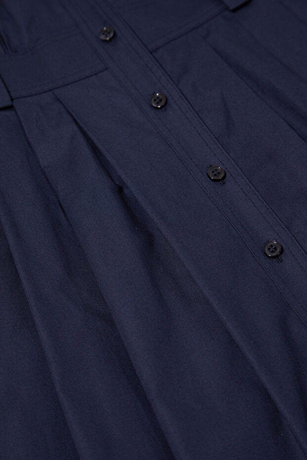 LACİVERT ELBİSE - 4