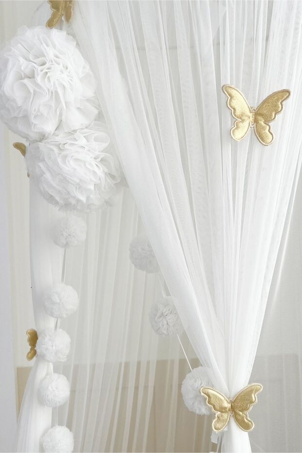 Tül Cibinlik Basic White - 4