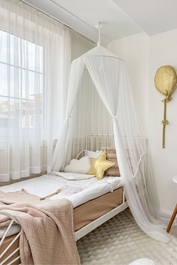 Tül Cibinlik Basic White - 7