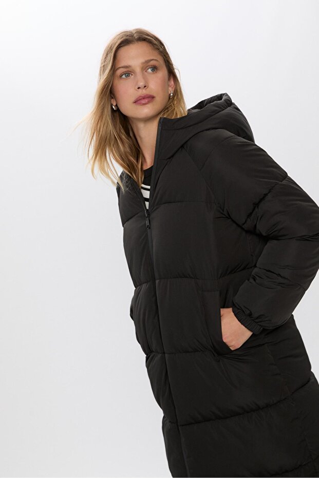 معطف طويل قابل للنفخ - 3