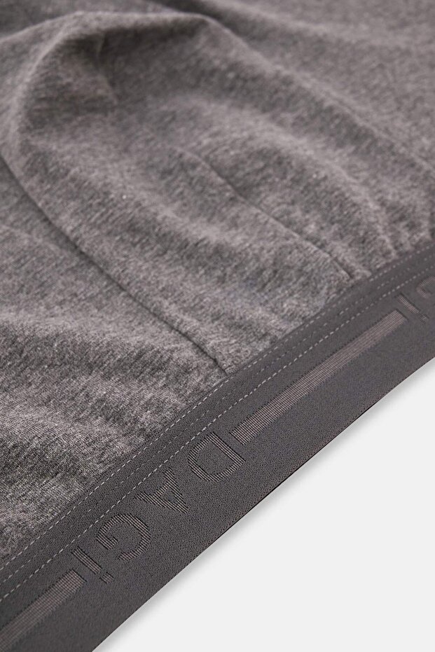 Antrasit-Siyah Compact Düz 3'lü Boxer - 5