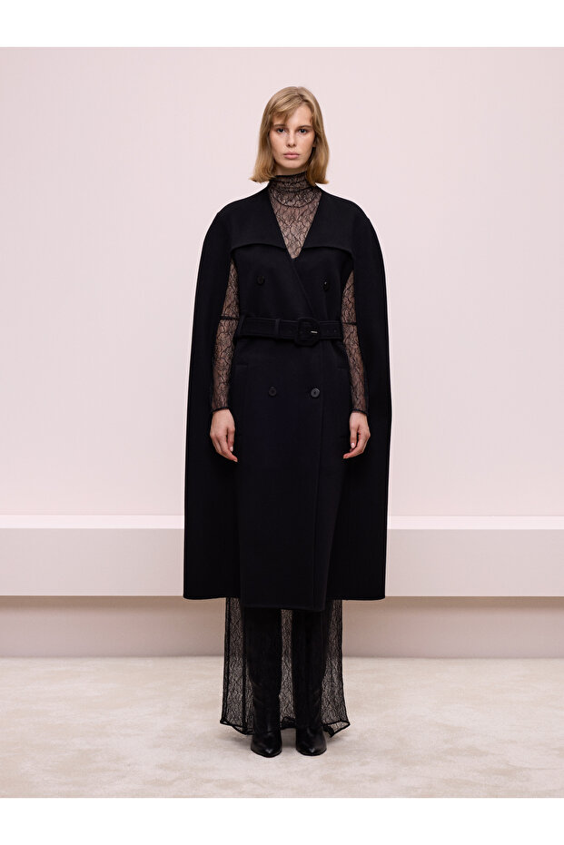 Pelerin Görünümlü Kaban - 1