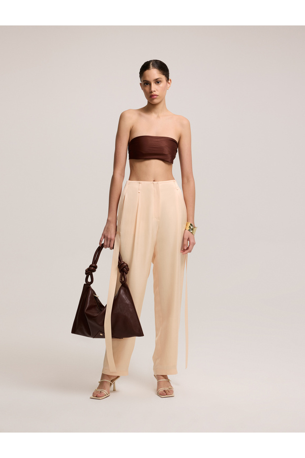 Somon Renk Pantolon - 1