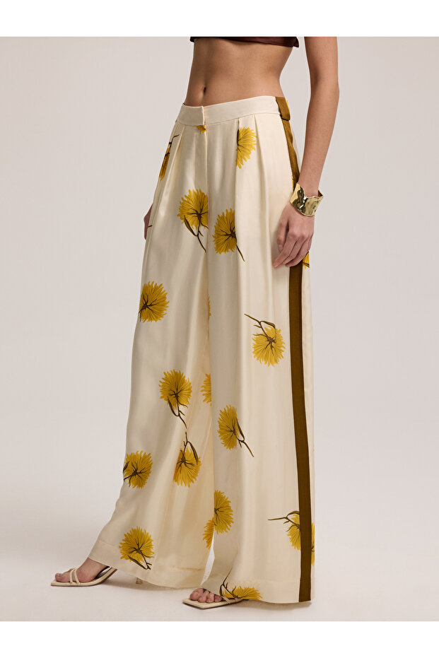 Çiçek Desenli pantolon - 1