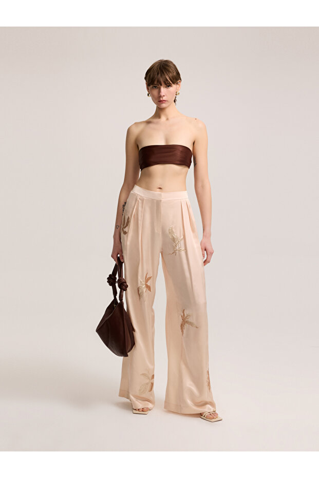 Payetli Pudra Pantolon - 2