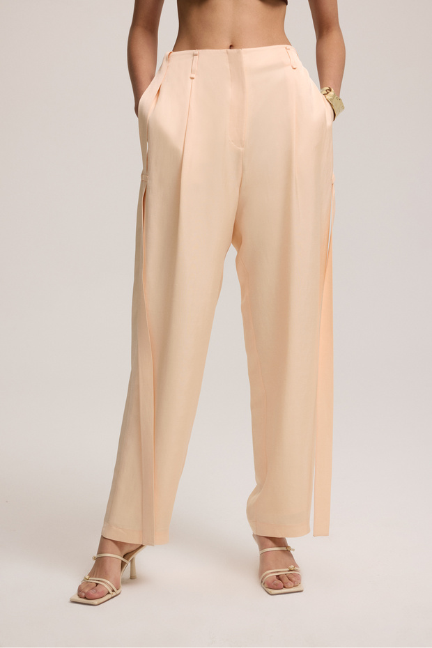 Somon Renk Pantolon - 4