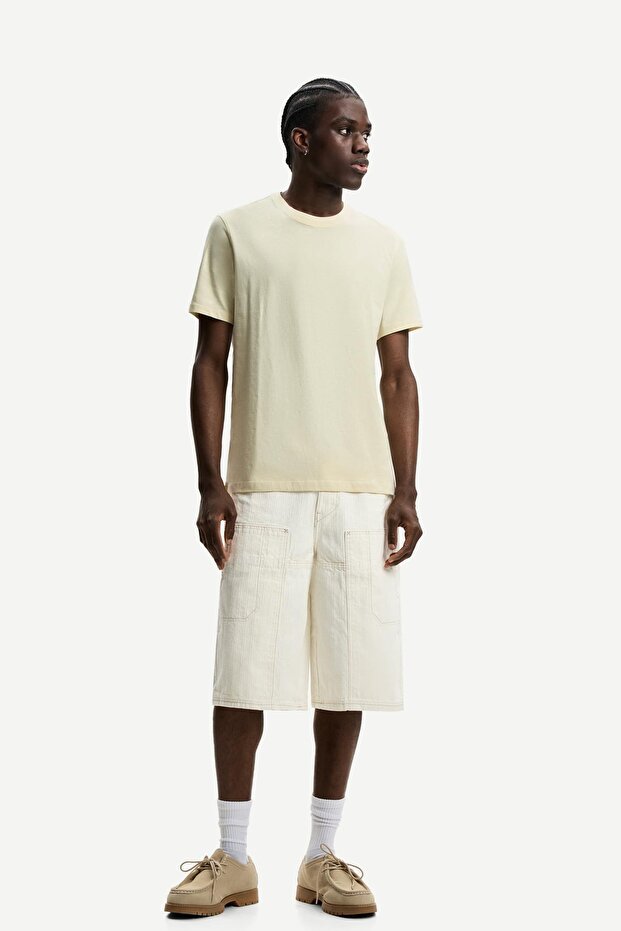 Kısa kollu basic tişört - 5