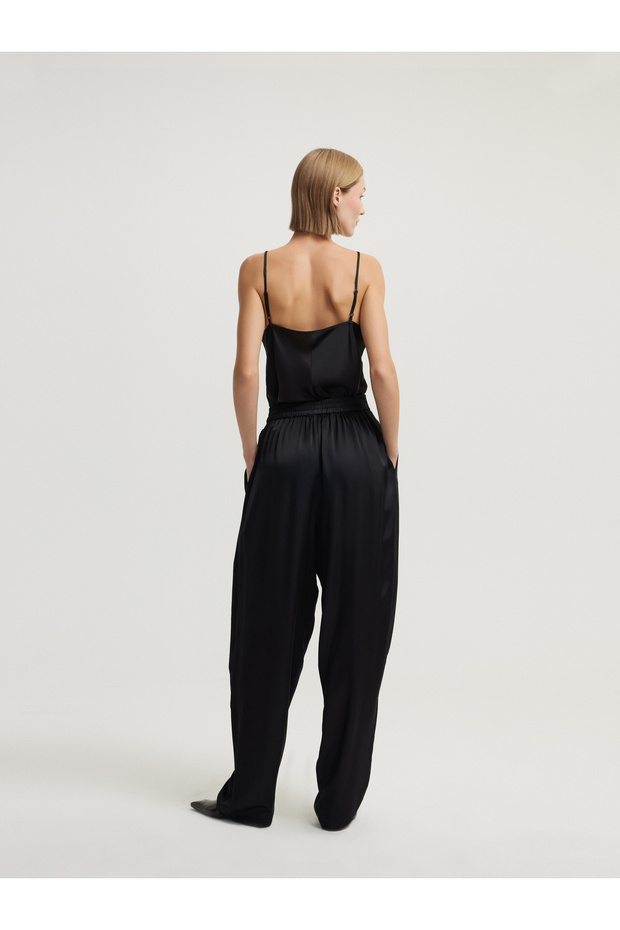 Şalvar Model Siyah Pantolon - 4