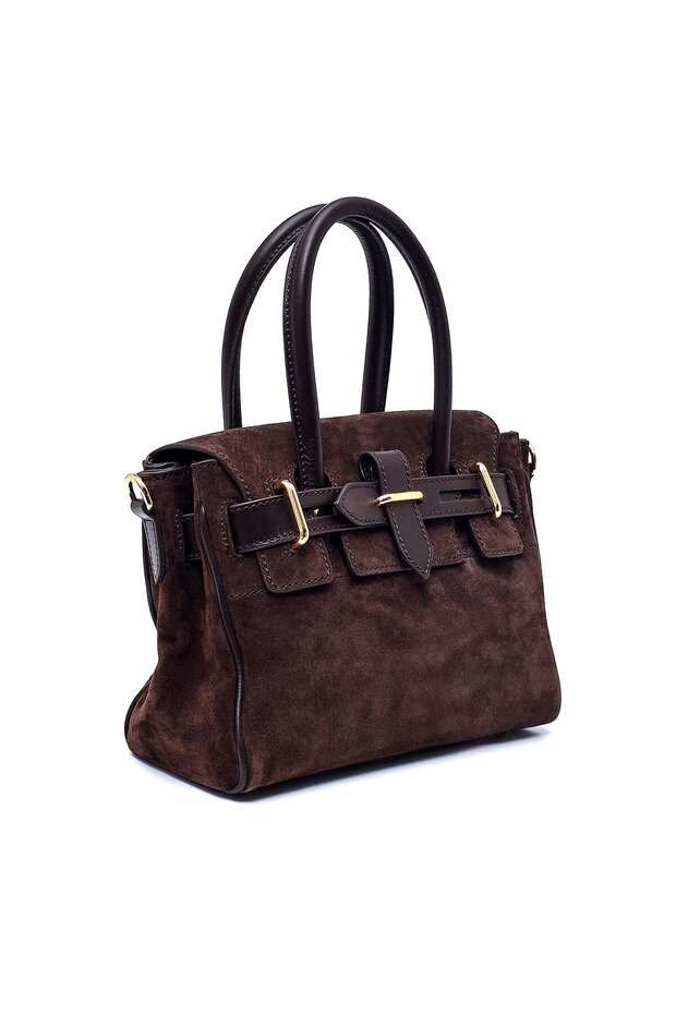 MERF KAHVE SÜET Kadın ÇANTA - 2