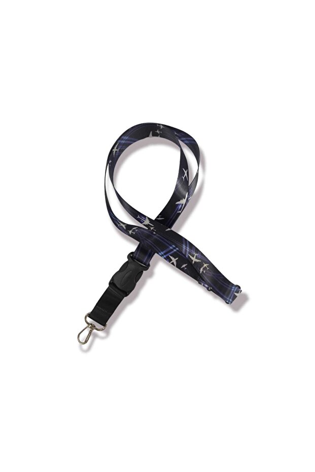 Neck Strap Rope Airplane Patterned - 3